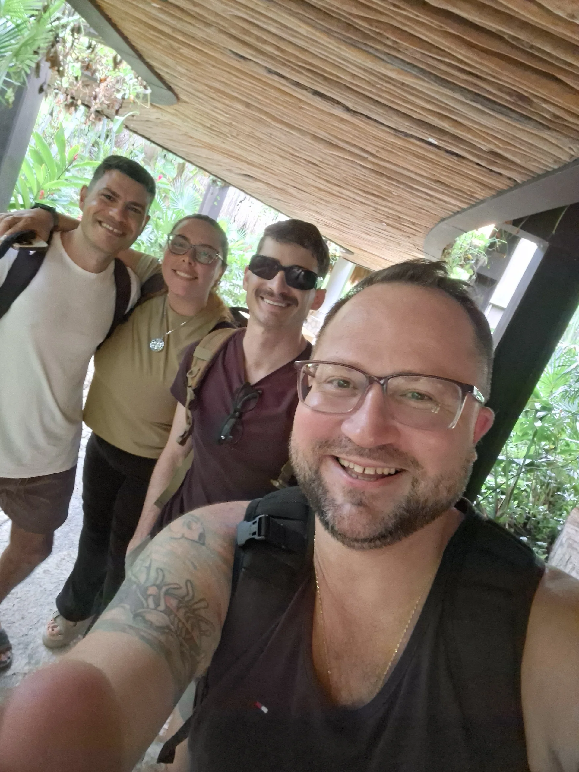 Caique em visita técnica